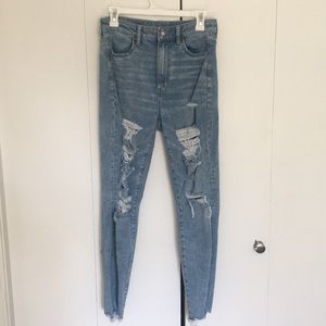 Ripped American Eagle jeans